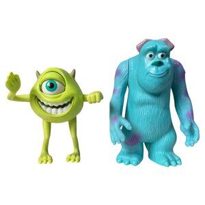MONSTERS INC. mike & sulley McDonald's figures happy meal toy 6" posable‎
